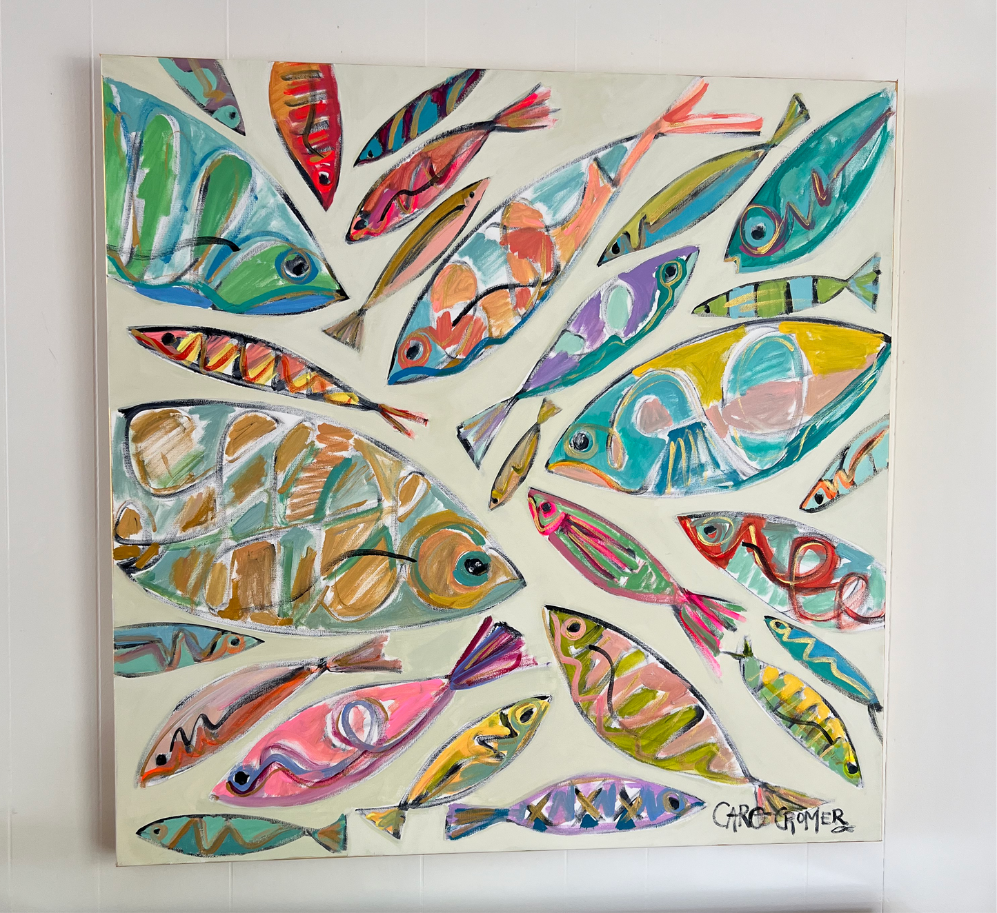 36x36 Fish