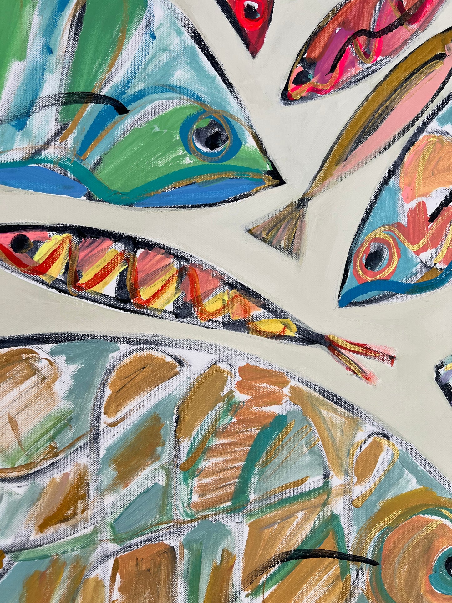 36x36 Fish