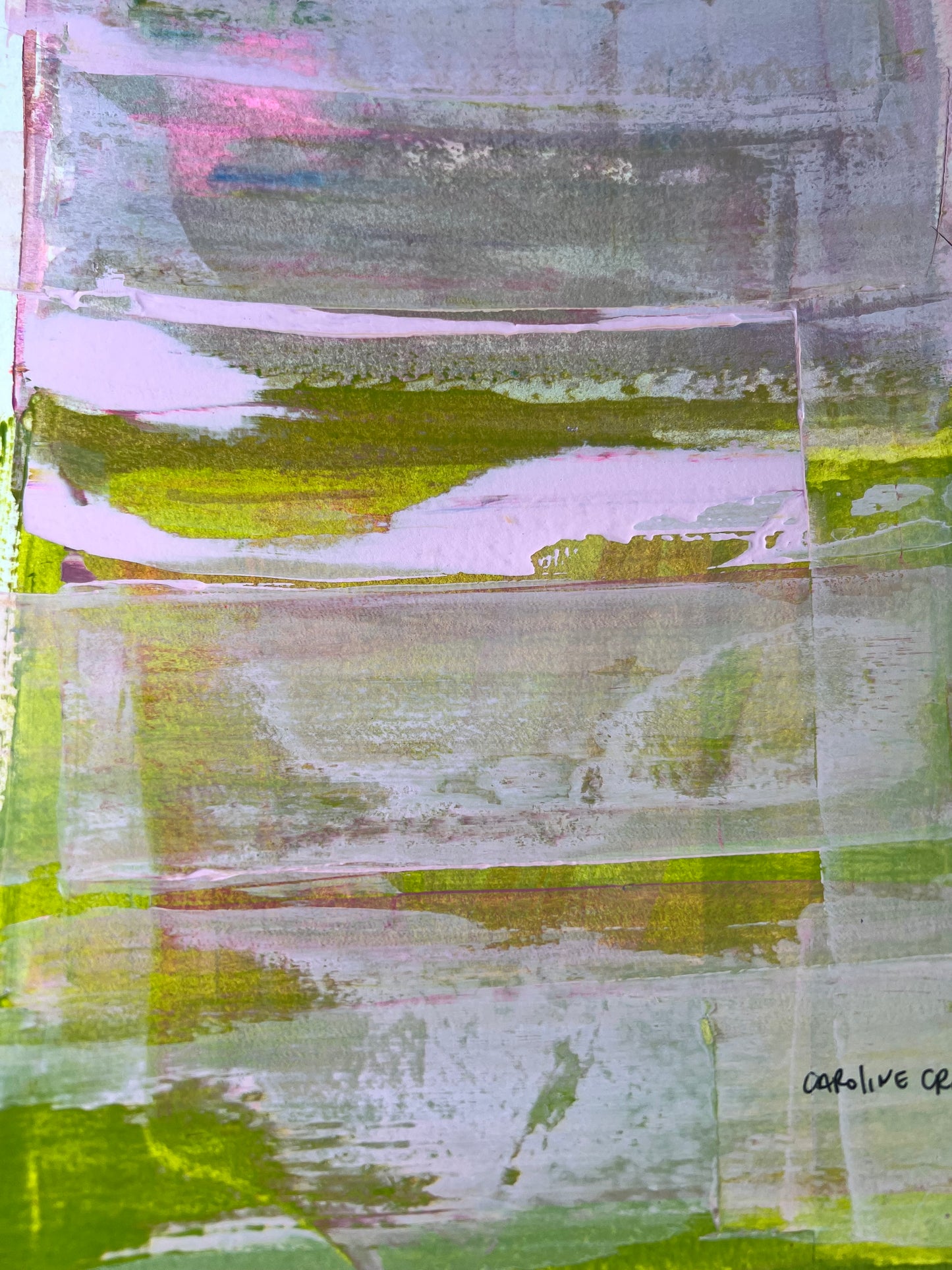 SALE 9x12 Abstract