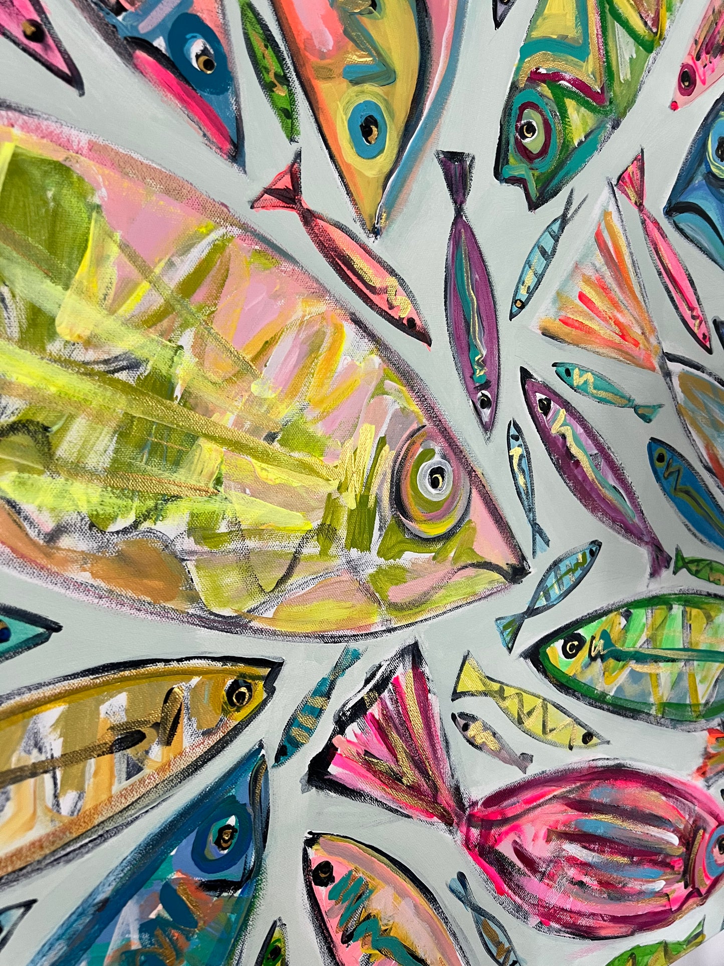 36x36 Fish