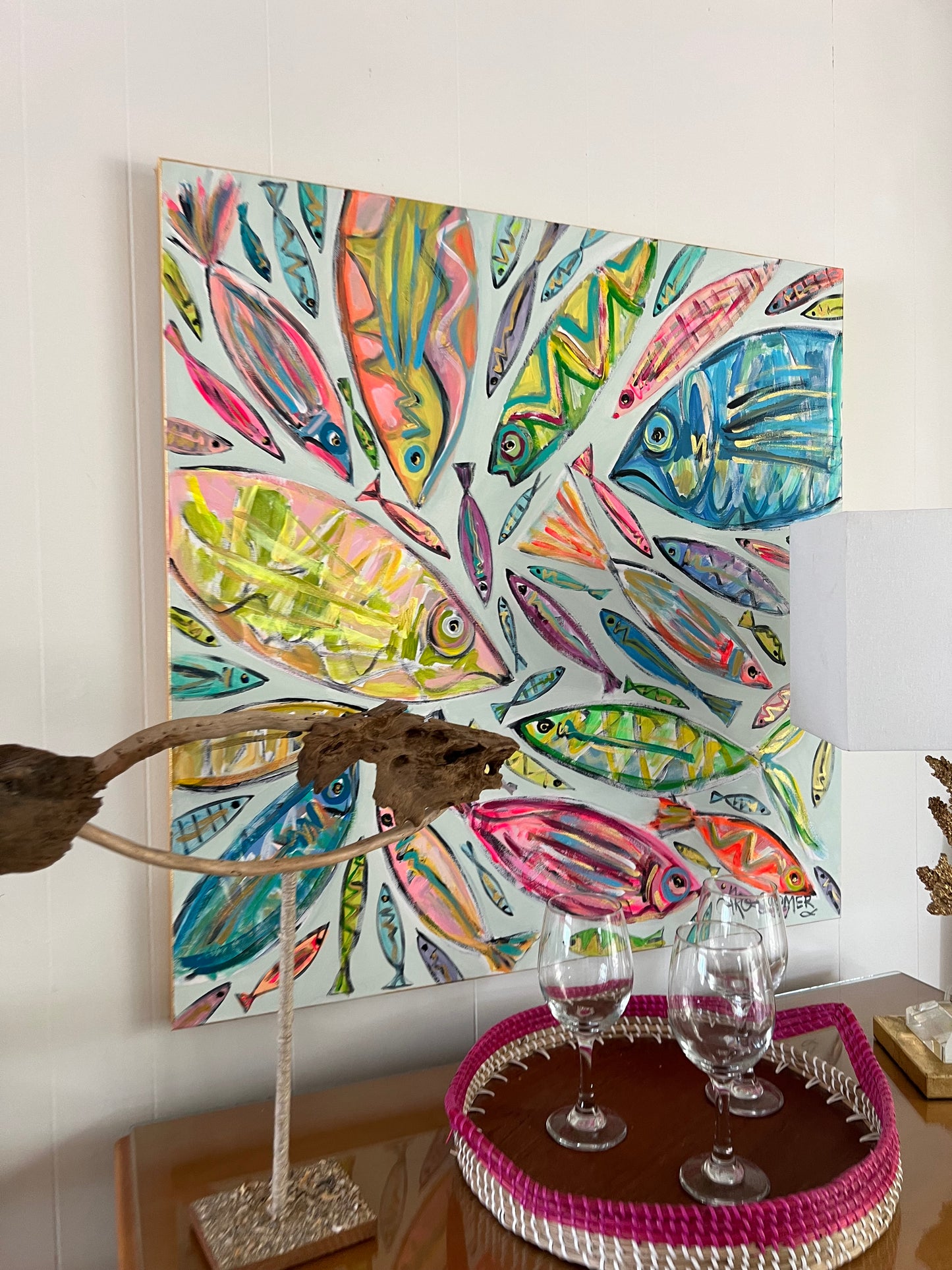 36x36 Fish