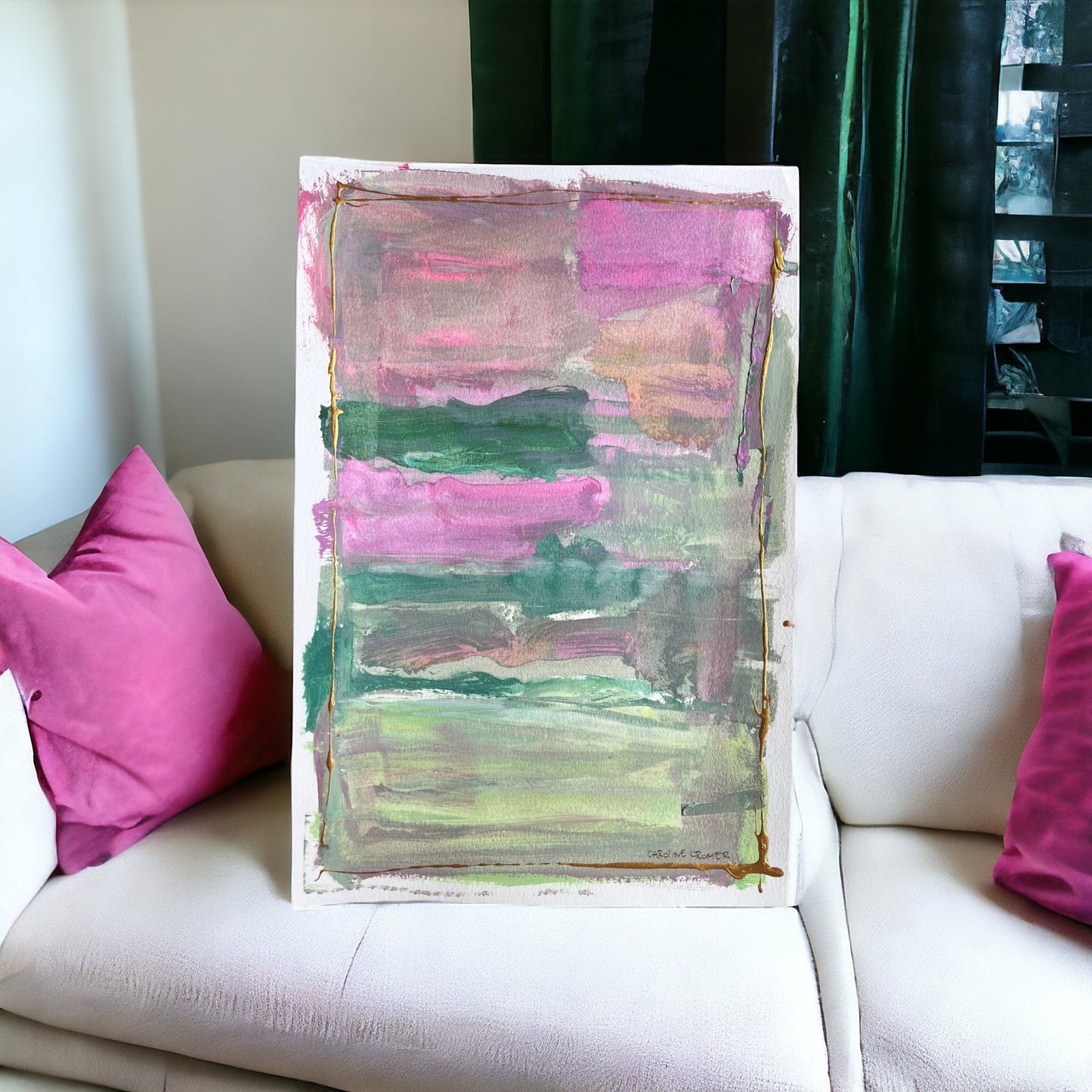 SALE 12x18 Abstract