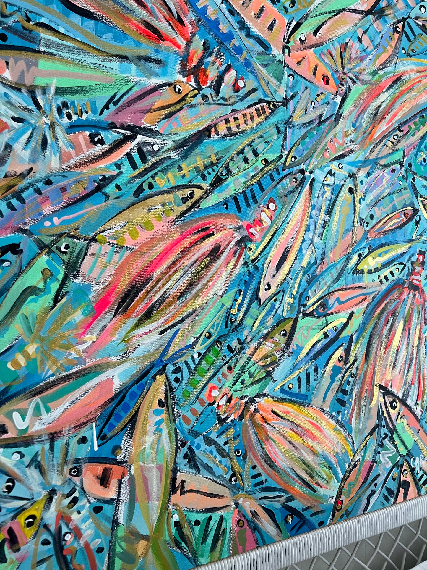 36x36 Fish