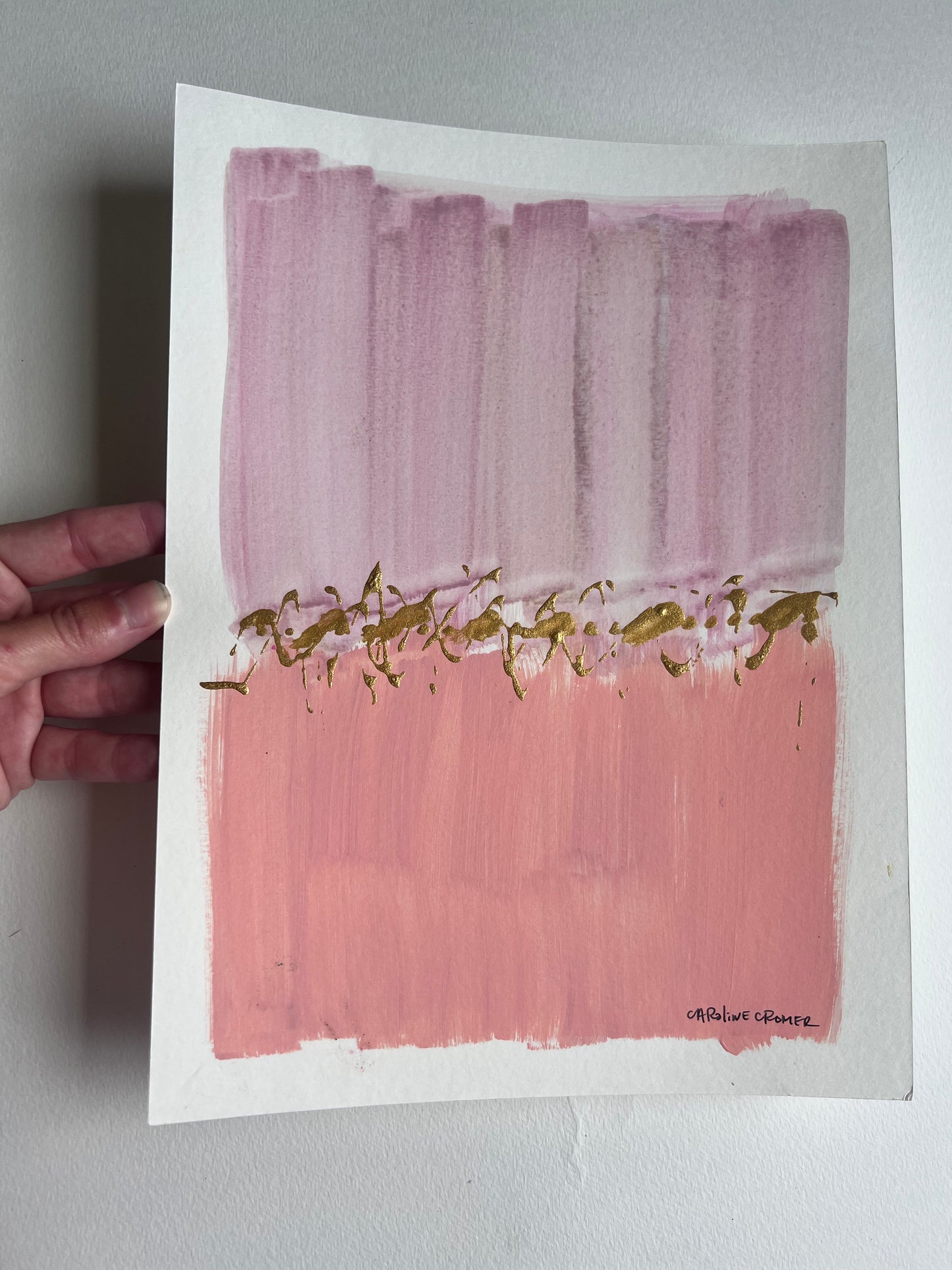 SALE 9x12 Abstract