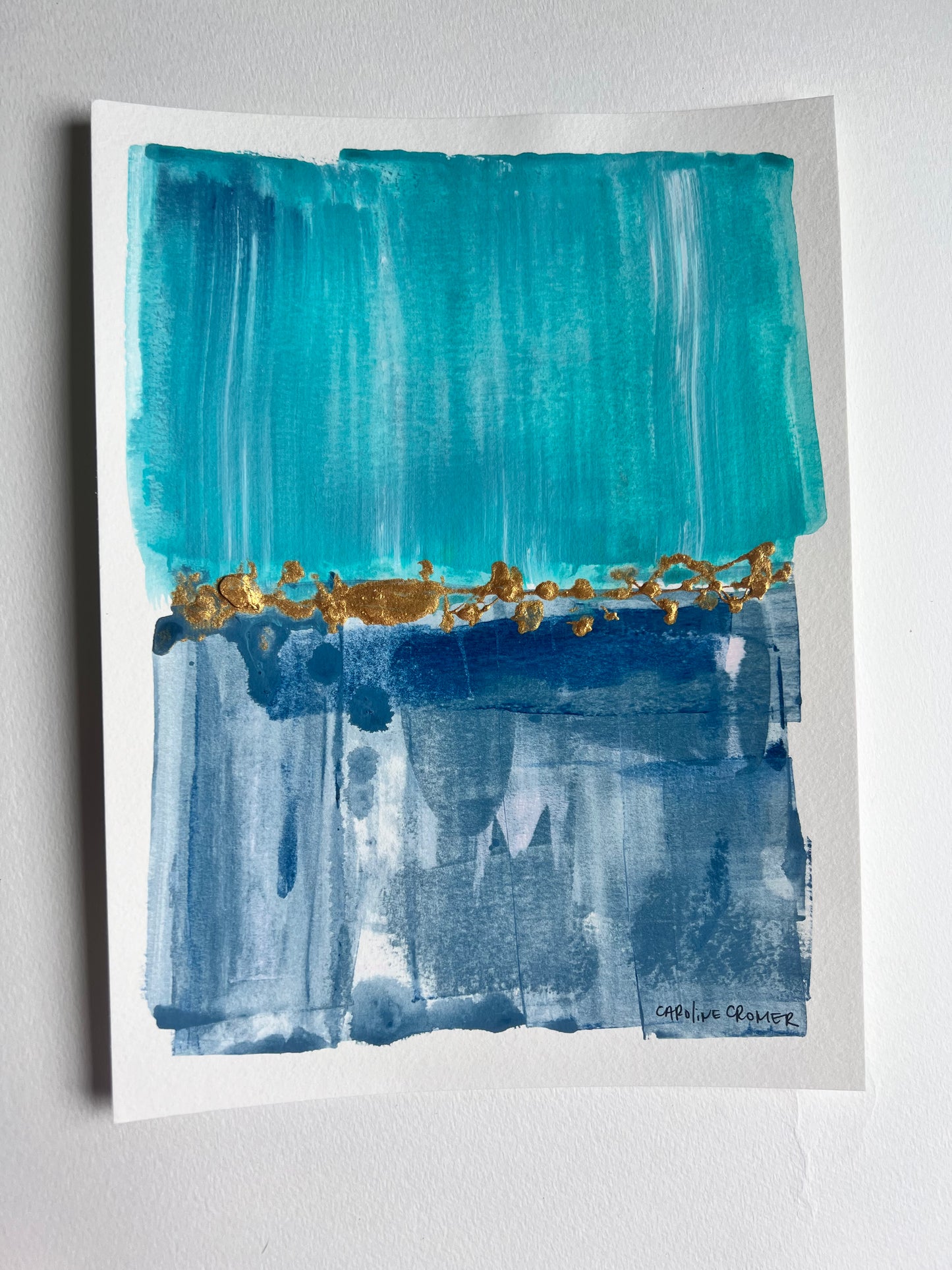 SALE 9x12 Abstract