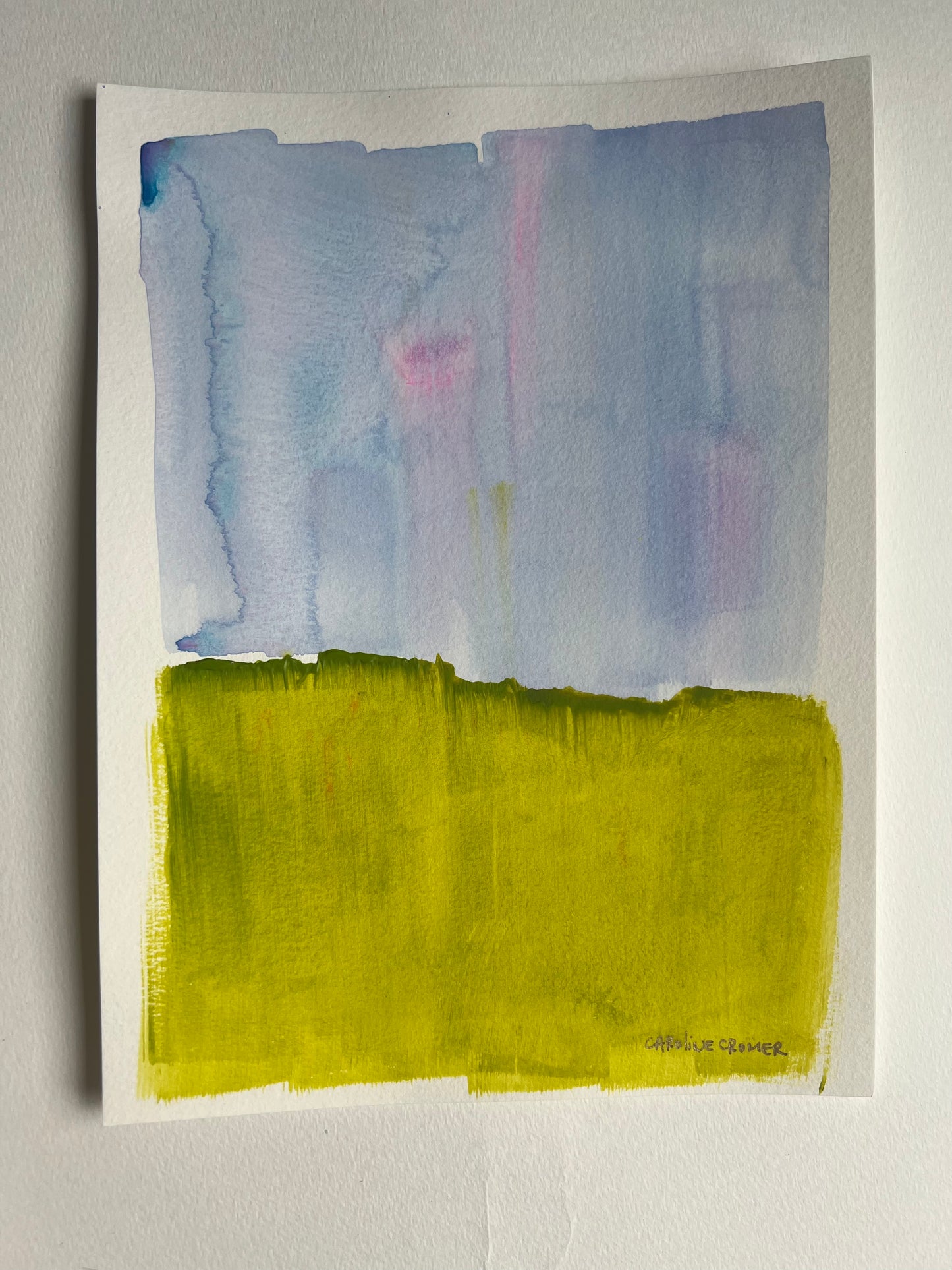 SALE 9x12 Abstract