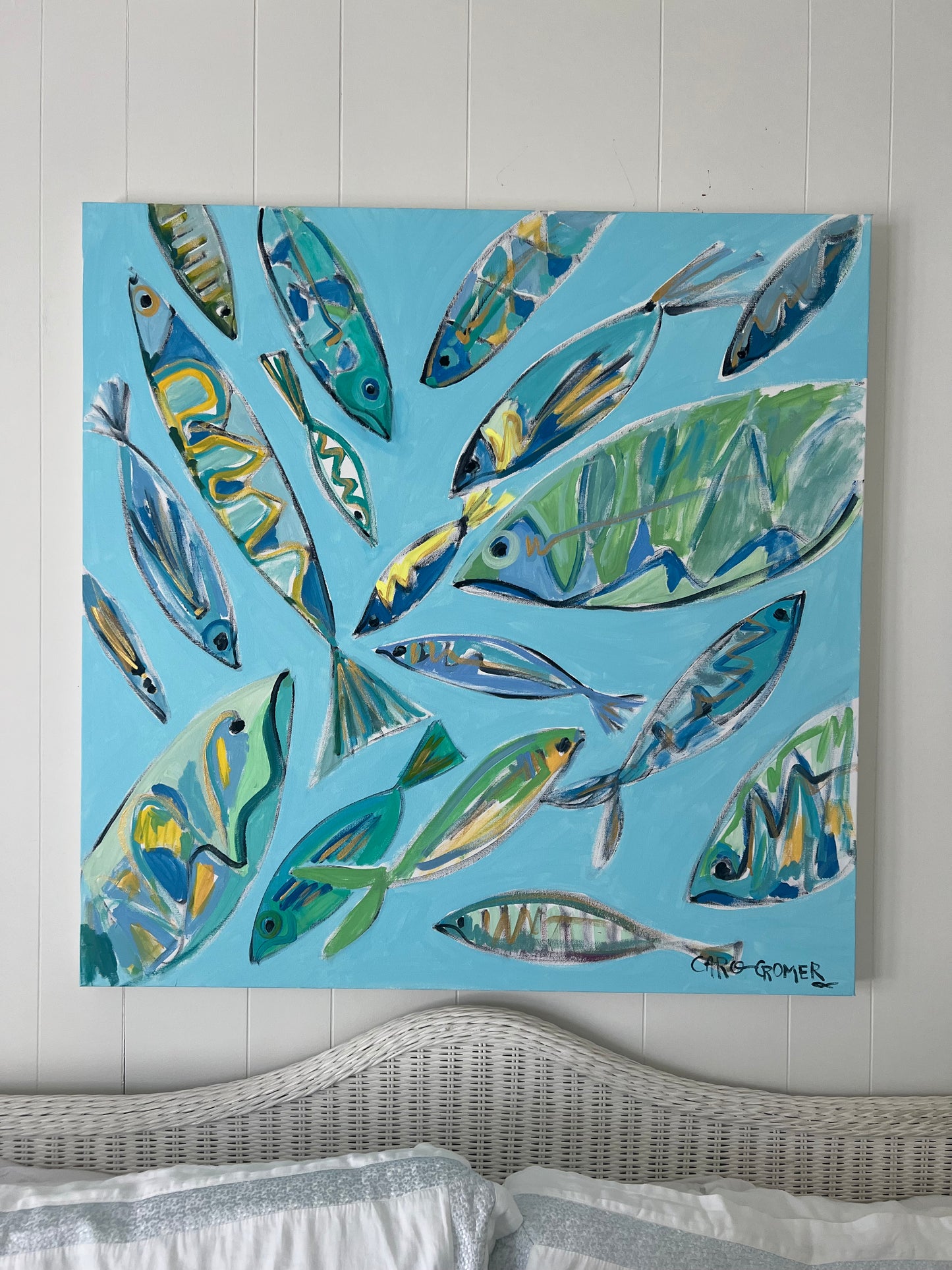 36x36 Fish