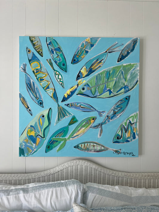 36x36 Fish