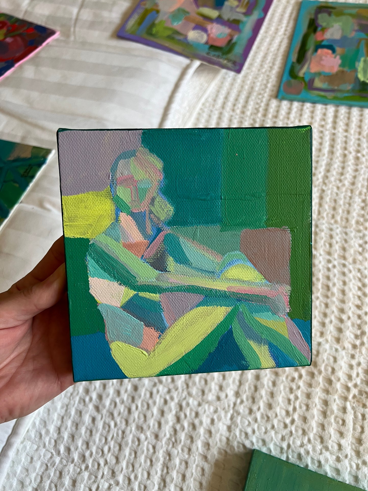 6x6 Figure on Canvas